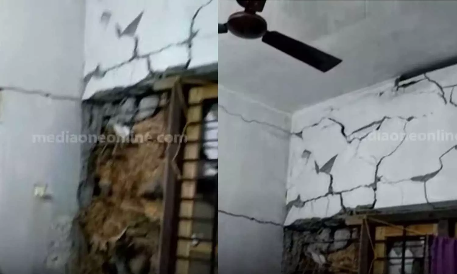 പൊളിച്ചുകളയുകയല്ലാതെ വേറെ വഴിയില്ല: മണ്ണിടിഞ്ഞ് തകർന്ന് പനവൂരിലെ വീട്