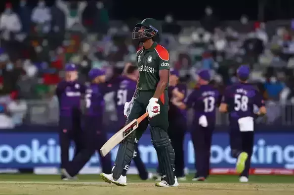 ടി20 ലോകകപ്പ് യോഗ്യത: ബംഗ്ലാദേശിനെ അട്ടിമറിച്ച് സ്‌കോട്ട്‌ലാൻഡ്‌