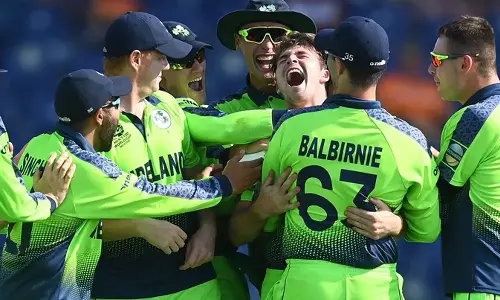 ഡബിൾ ഹാട്രിക്കുമായി കർട്ടിസ്;നെതർലൻഡിനെ തകർത്ത് അയർലൻഡ്