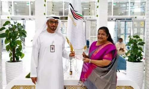 ഗായിക കെ എസ് ചിത്രയ്ക്ക് യുഎഇയുടെ ഗോൾഡൻ വീസ