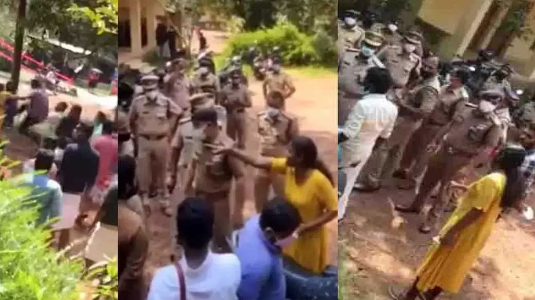 എംജിയിൽ വനിതാ നേതാവിനുനേരെ ലൈംഗികാധിക്ഷേപം: എസ്എഫ്ഐയും എഐഎസ്എഫും തുറന്ന പോരിലേക്ക് എംജിയിൽ വനിതാ നേതാവിനുനേരെ ലൈംഗികാധിക്ഷേപം: എസ്എഫ്ഐയും എഐഎസ്എഫും തുറന്ന പോരിലേക്ക്