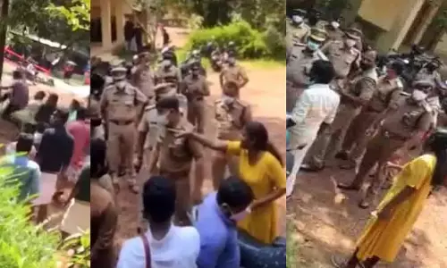 എംജിയിൽ വനിതാ നേതാവിനുനേരെ ലൈംഗികാധിക്ഷേപം: എസ്എഫ്ഐയും എഐഎസ്എഫും തുറന്ന പോരിലേക്ക് എംജിയിൽ വനിതാ നേതാവിനുനേരെ ലൈംഗികാധിക്ഷേപം: എസ്എഫ്ഐയും എഐഎസ്എഫും തുറന്ന പോരിലേക്ക്