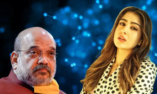 അമിത് ഷായ്ക്ക് ആശംസകളുമായി നടി സാറ അലി ഖാൻ