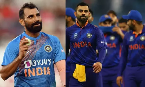 പാകിസ്താനെതിരായ തോൽവി: മുഹമ്മദ് ഷമിക്ക് നേരെ സൈബർ അധിക്ഷേപം പാകിസ്താനെതിരായ തോൽവി: മുഹമ്മദ് ഷമിക്ക് നേരെ സൈബർ അധിക്ഷേപം