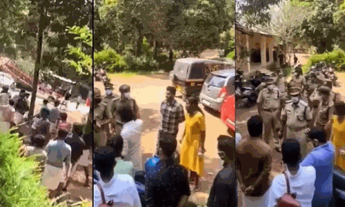 എം.ജി സർവകലാശാലയിലെ എസ്.എഫ്.ഐ അക്രമം; എ.ഐ.എസ്.എഫ് നേതാവിന്റെ മൊഴിയെടുക്കുന്നു എം.ജി സർവകലാശാലയിലെ എസ്.എഫ്.ഐ അക്രമം; എ.ഐ.എസ്.എഫ് നേതാവിന്റെ മൊഴിയെടുക്കുന്നു