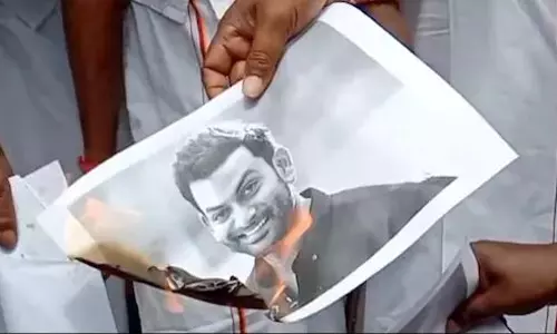 മുല്ലപ്പെരിയാര്‍: തമിഴ്നാട്ടില്‍ പൃഥ്വിരാജിന്‍റെ കോലംകത്തിച്ച് പ്രതിഷേധം