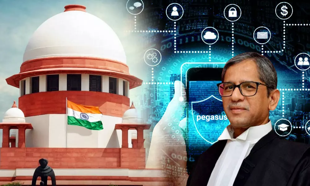 നീതി നടപ്പാക്കുക മാത്രമല്ല, നടപ്പാക്കിയെന്ന് കാണിക്കുകയും വേണം; പെഗാസസിൽ സുപ്രിം കോടതിയുടെ അഞ്ചു നിരീക്ഷണങ്ങൾ