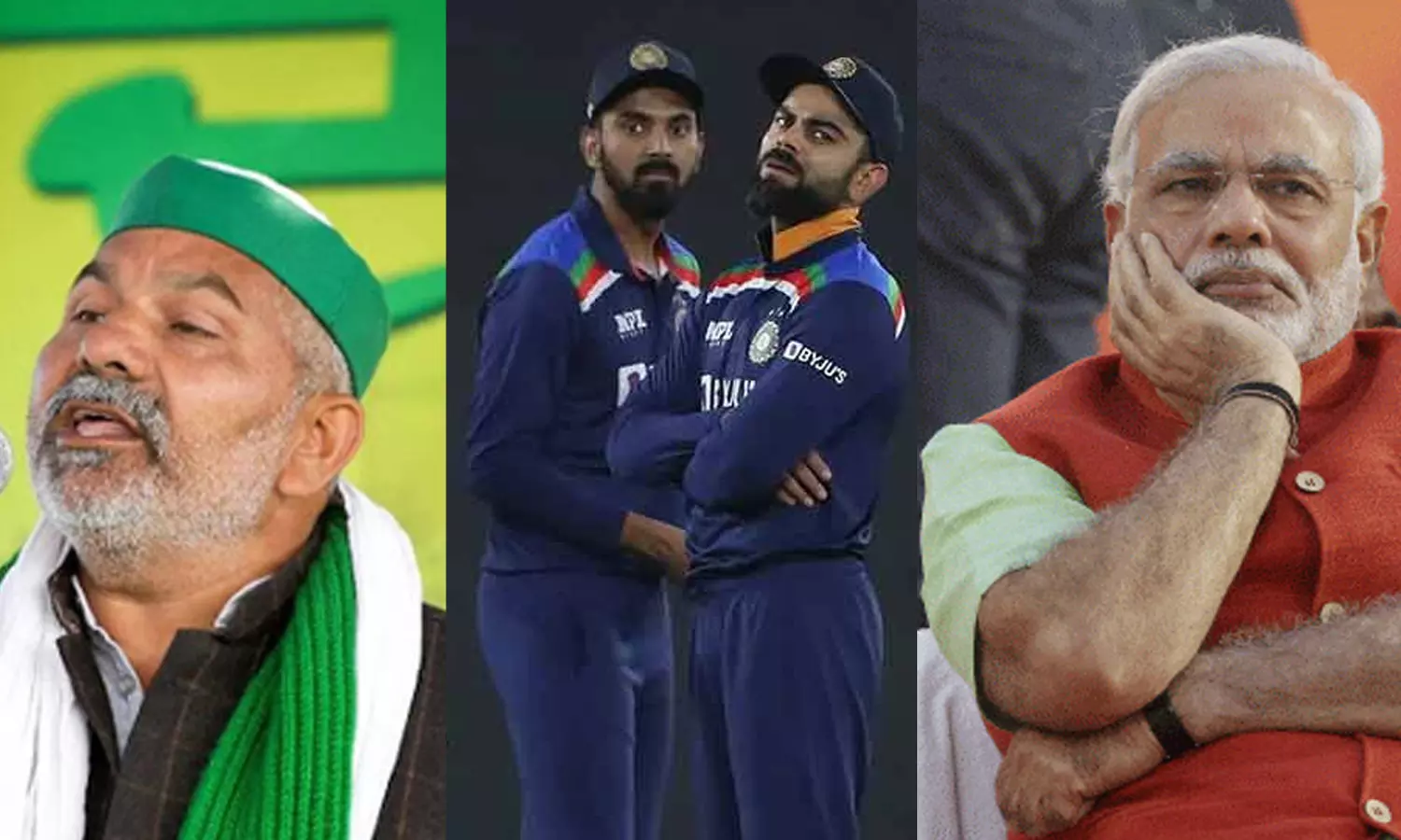 ടി20: പാകിസ്താനെതിരെ ഇന്ത്യ തോൽക്കാൻ കാരണം മോദി; രാകേഷ് ടികായത്ത് ടി20: പാകിസ്താനെതിരെ ഇന്ത്യ തോൽക്കാൻ കാരണം മോദി; രാകേഷ് ടികായത്ത്