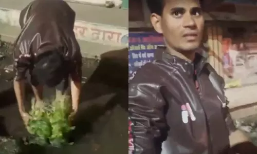 അഴുക്കുവെള്ളത്തില്‍ മല്ലിയില കഴുകിയ പച്ചക്കറി കച്ചവടക്കാരനെതിരെ എഫ്.ഐ.ആര്‍