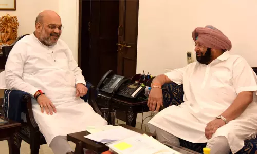 അമരീന്ദർ സിങ് - അമിത് ഷാ കൂടിക്കാഴ്ച ഇന്ന്; സഖ്യ ചർച്ചകള്‍ ഉണ്ടായേക്കും