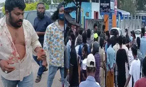 കപ്പലണ്ടിക്ക് എരിവില്ല; കൊല്ലം ബീച്ചില്‍ കൂട്ടത്തല്ല്, നിരവധി പേര്‍ക്ക് പരിക്കേറ്റു