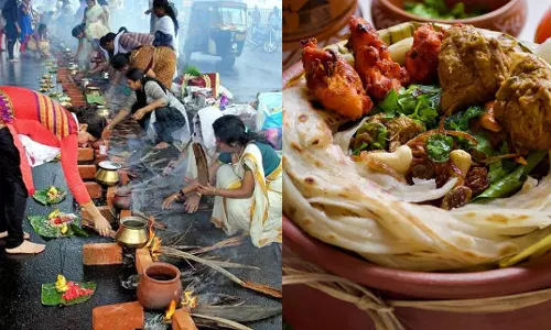 ആറ്റുകാൽ പൊങ്കാലയിൽ എന്തിനാണ് സർ പൊറാട്ടയും കോഴിക്കറിയും ആറ്റുകാൽ പൊങ്കാലയിൽ എന്തിനാണ് സർ പൊറാട്ടയും കോഴിക്കറിയും