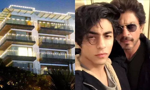 ആര്യന്‍ തിരിച്ചെത്തി, ഇനി സന്തോഷത്തോടെ ദീപാവലി ആഘോഷം; ദീപാലങ്കൃതമായി മന്നത്ത്- ചിത്രങ്ങള്‍