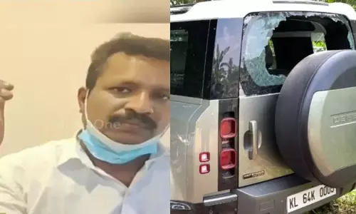 ജോജു ജോർജിന്റെ കാർ തകർത്ത കേസിൽ കോൺഗ്രസ് പ്രവർത്തകൻ അറസ്റ്റിൽ ജോജു ജോർജിന്റെ കാർ തകർത്ത കേസിൽ കോൺഗ്രസ് പ്രവർത്തകൻ അറസ്റ്റിൽ