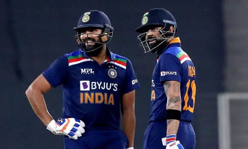 നെറ്റിൽ പന്തടിച്ചു പറത്തി കോഹ്ലിയും രോഹിതും; വീഡിയോ പങ്കുവച്ച് ബിസിസിഐ നെറ്റിൽ പന്തടിച്ചു പറത്തി കോഹ്ലിയും രോഹിതും; വീഡിയോ പങ്കുവച്ച് ബിസിസിഐ