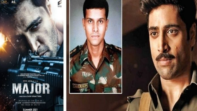 മേജര്‍ സന്ദീപ് ഉണ്ണികൃഷ്ണന്‍റെ ജീവിതം ബിഗ്  സ്ക്രീനിലേക്ക്; മേജര്‍ റിലീസ് പ്രഖ്യാപിച്ചു