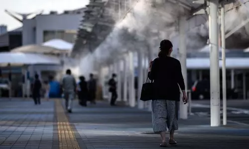നടപ്പാതകളിലെ ചൂട് കുറയ്ക്കാൻ ജപ്പാൻ സാങ്കേതിക വിദ്യ പ്രയോജനപ്പെടുത്തി കുവൈത്ത്