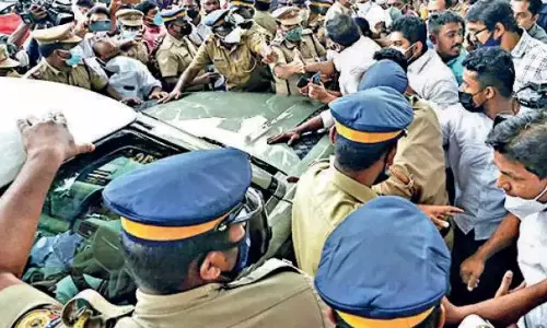 കോൺഗ്രസ് ദേശീയ പാത ഉപരോധം;11 പേർ കൂടി അറസ്റ്റിൽ