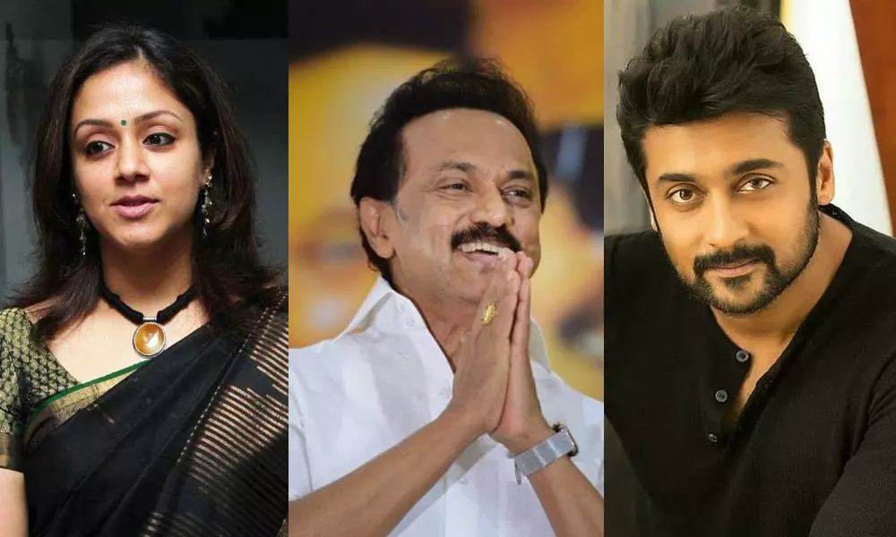 ഇതു വെറും പട്ടയമല്ല, വലിയ പ്രതീക്ഷ; സ്റ്റാലിനെ അഭിനന്ദിച്ച് സൂര്യയും ജ്യോതികയും