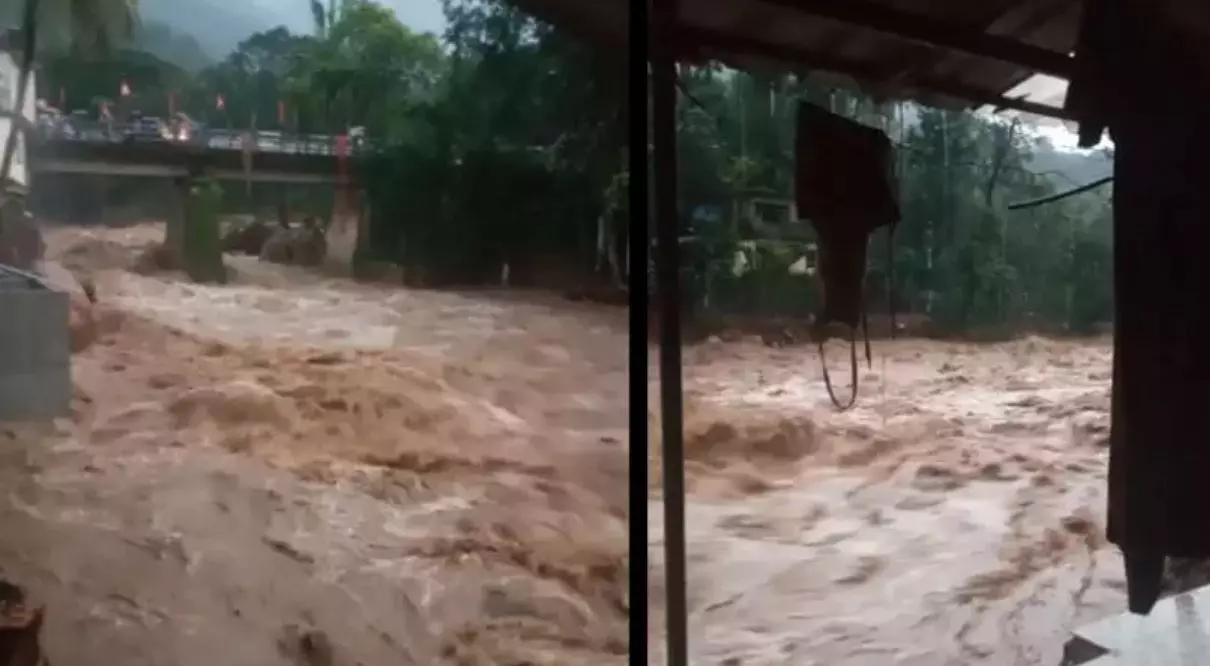കോട്ടയം ഇളംകാട്ടിൽ ഉരുൾപൊട്ടൽ; ആളപായമില്ല