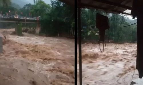 കോട്ടയം ഇളംകാട്ടിൽ ഉരുൾപൊട്ടൽ; ആളപായമില്ല