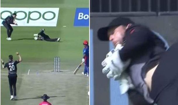 തട്ടീം മൂട്ടീം കോണ്‍വേയുടെ കിടിലന്‍ ക്യാച്ച്; അഫ്ഗാന് ആദ്യമായി കാലിടറിയത് ഇവിടെ...; വീഡിയോ