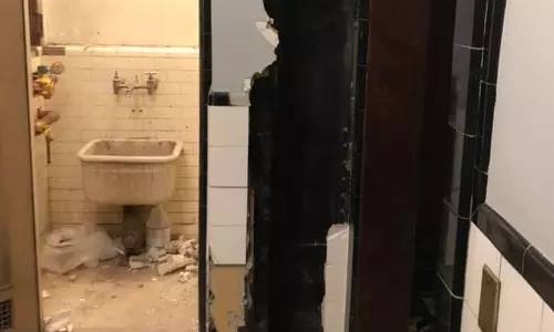 തിയറ്ററിന്‍റെ ചുവരുകള്‍ക്കുള്ളില്‍ യുവാവ് കുടുങ്ങി; രണ്ട് ദിവസത്തിന് ശേഷം രക്ഷപ്പെടല്‍