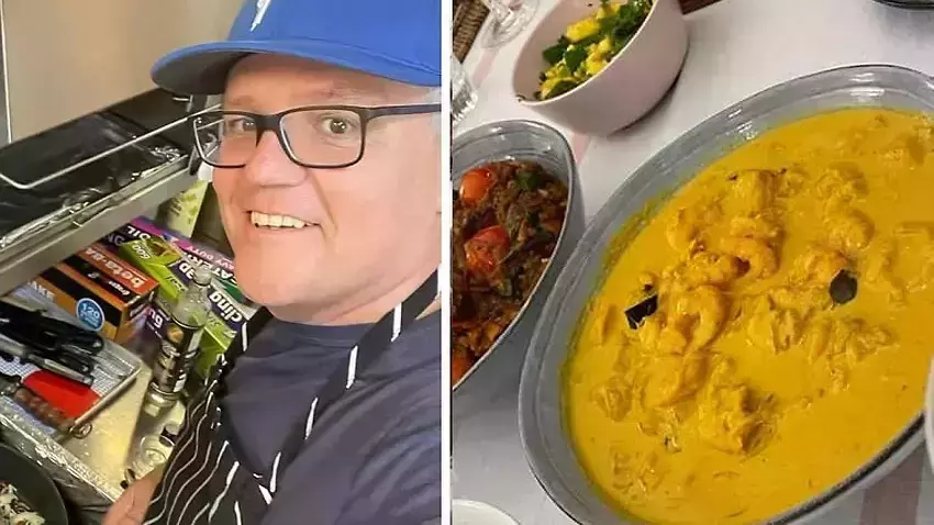 ദീപാവലി ആശംസക്കൊപ്പം കേരള സ്റ്റൈല്‍ ചെമ്മീന്‍ കറിയും തേങ്ങ അരച്ച ചിക്കന്‍ കറിയും; മാസാണ് ഓസ്ട്രേലിയന്‍ പ്രധാനമന്ത്രി