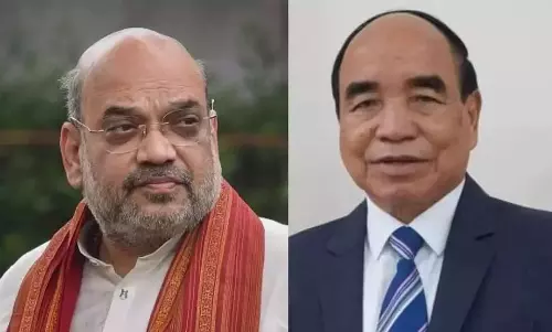 എന്റെ മന്ത്രിമാർക്ക് ഹിന്ദി അറിയില്ല, മിസോ അറിയാത്ത ചീഫ് സെക്രട്ടറിയെ പിൻവലിക്കണം; അമിത് ഷായോട് മിസോറം മുഖ്യമന്ത്രി