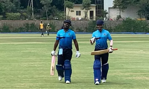 തകർത്തടിച്ച് സഞ്ജുവും സച്ചിൻ ബേബിയും: മധ്യപ്രദേശിനെ വീഴ്ത്തി കേരളം പ്രീക്വാർട്ടറിൽ