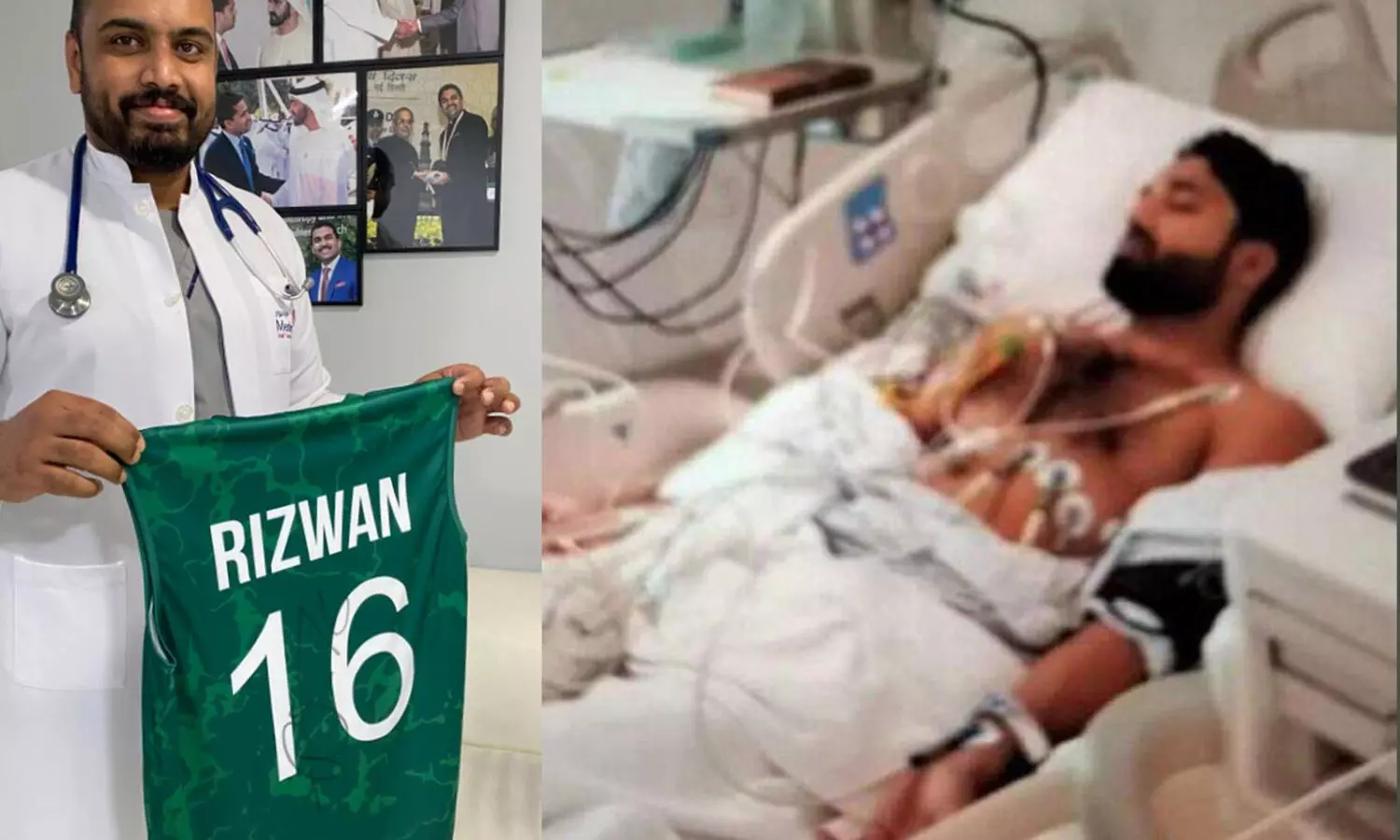 ഐസിയുവിലെ കിടക്കയിൽ നിന്ന് റിസ്‌വാനെ കളത്തിലെത്തിച്ചത് മലയാളി ഡോക്ടർ