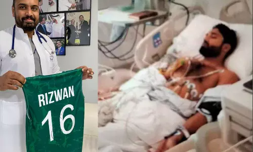 ഐസിയുവിലെ കിടക്കയിൽ നിന്ന് റിസ്‌വാനെ കളത്തിലെത്തിച്ചത് മലയാളി ഡോക്ടർ