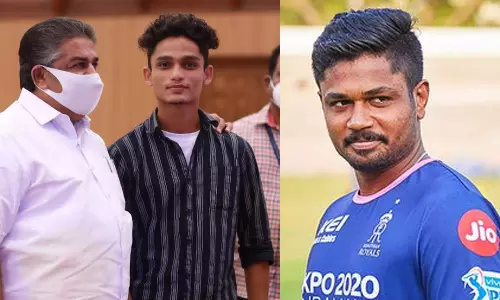 സഞ്ജുവിന്റെ വക വിമാന ടിക്കറ്റ്; ആദർശിന്റെ കളി ഇനി സ്‌പെയിനിൽ