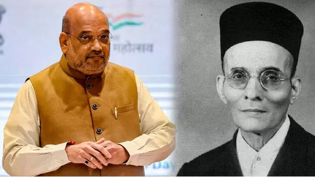 സവര്‍ക്കര്‍ ഇല്ലായിരുന്നെങ്കില്‍ ഹിന്ദി വാക്കുകള്‍ തന്നെയുണ്ടാകുമായിരുന്നില്ല; അമിത് ഷാ