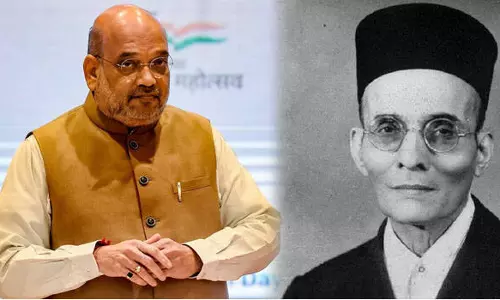 സവര്‍ക്കര്‍ ഇല്ലായിരുന്നെങ്കില്‍ ഹിന്ദി വാക്കുകള്‍ തന്നെയുണ്ടാകുമായിരുന്നില്ല; അമിത് ഷാ