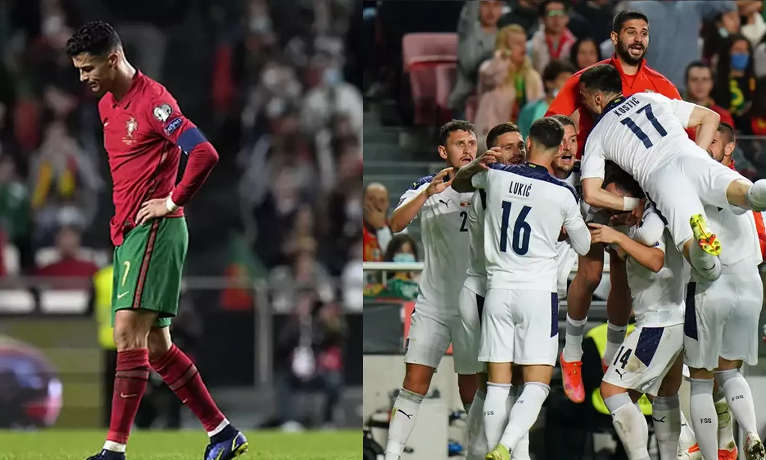 പോർച്ചുഗലിനെ ഞെട്ടിച്ച് സെർബിയ: ലോകകപ്പ് യോഗ്യത പോർച്ചുഗലിനെ ഞെട്ടിച്ച് സെർബിയ: ലോകകപ്പ് യോഗ്യത