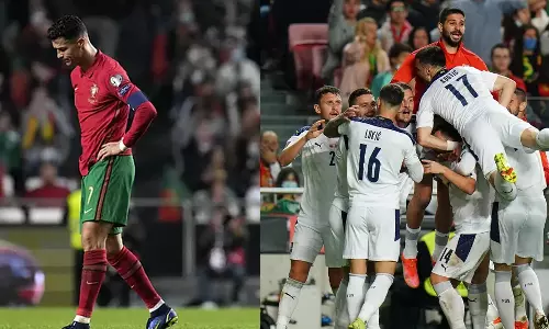 പോർച്ചുഗലിനെ ഞെട്ടിച്ച് സെർബിയ: ലോകകപ്പ് യോഗ്യത പോർച്ചുഗലിനെ ഞെട്ടിച്ച് സെർബിയ: ലോകകപ്പ് യോഗ്യത