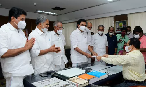 രാജ്യസഭാ ഉപതെരഞ്ഞെടുപ്പ്: ജോസ് കെ. മാണി പത്രിക സമർപ്പിച്ചു