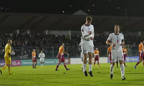 തകർപ്പൻ ജയവുമായി ഇംഗ്ലണ്ട് ഖത്തർ ലോകകപ്പിന് തകർപ്പൻ ജയവുമായി ഇംഗ്ലണ്ട് ഖത്തർ ലോകകപ്പിന്