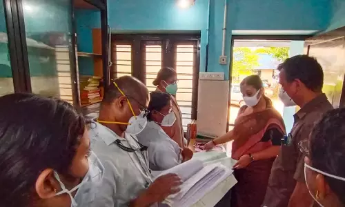 ആശുപത്രിയിൽ വീണ്ടും മിന്നൽ സന്ദർശനം നടത്തി മന്ത്രി വീണാ ജോർജ്