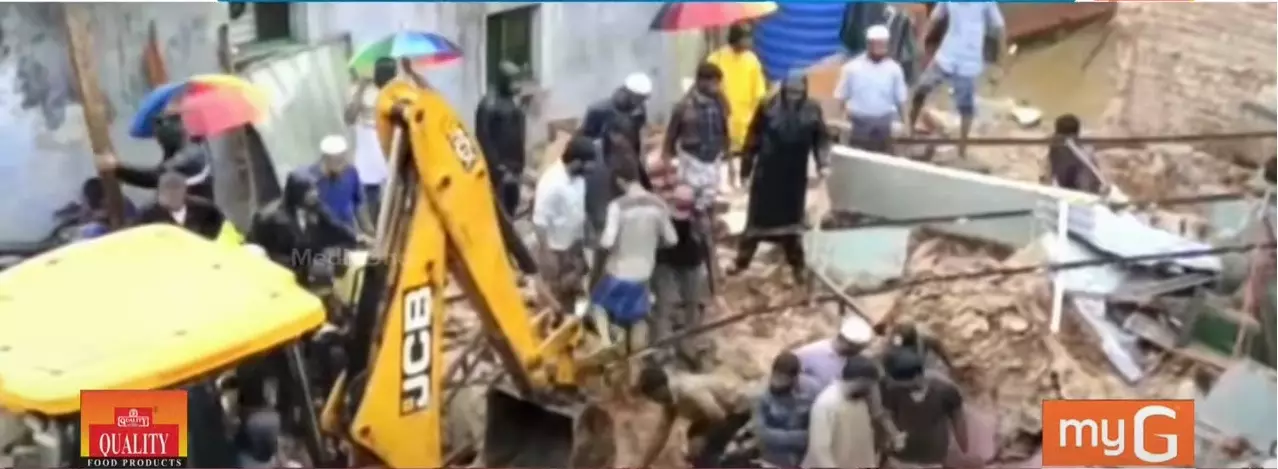 തമിഴ്‌നാട്ടിൽ വീടിന് മേൽ മതിലിടിഞ്ഞ് വീണ് ഒമ്പത് മരണം