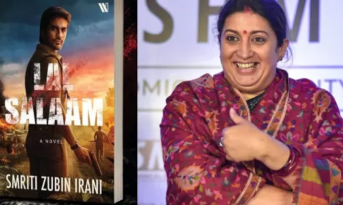 ലാല്‍ സലാം; നോവലുമായി കേന്ദ്ര മന്ത്രി സ്മൃതി ഇറാനി