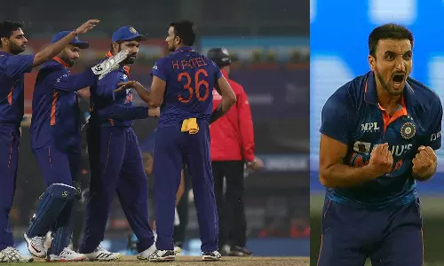 ബൗളർമാർ തിളങ്ങി; ന്യൂസിലൻഡിനെതിരെ ഇന്ത്യക്ക് 154 റൺസ് വിജയലക്ഷ്യം