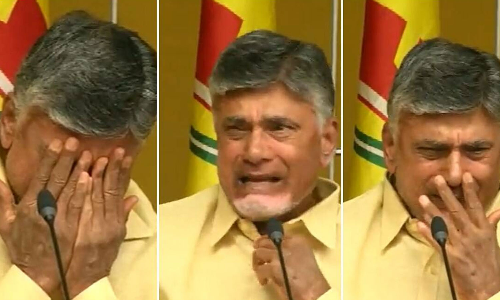 കഴിഞ്ഞ രണ്ടര വർഷമായി ഞാൻ അപമാനങ്ങൾ സഹിക്കുകയാണ്;പൊട്ടിക്കരഞ്ഞ് മുൻ ആന്ധ്രാപ്രദേശ് മുഖ്യമന്ത്രി ചന്ദ്രബാബു നായിഡു കഴിഞ്ഞ രണ്ടര വർഷമായി ഞാൻ അപമാനങ്ങൾ സഹിക്കുകയാണ്;പൊട്ടിക്കരഞ്ഞ് മുൻ ആന്ധ്രാപ്രദേശ് മുഖ്യമന്ത്രി ചന്ദ്രബാബു നായിഡു