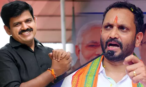 അവരിൽ രാമനും റഹീമും ജോസഫും ഒക്കെയുണ്ടാവാം; ഹലാല് ഹോട്ടല് വിവാദത്തില് സുരേന്ദ്രനെ തള്ളി സന്ദീപ് വാര്യര് അവരിൽ രാമനും റഹീമും ജോസഫും ഒക്കെയുണ്ടാവാം; ഹലാല് ഹോട്ടല് വിവാദത്തില് സുരേന്ദ്രനെ തള്ളി സന്ദീപ് വാര്യര്