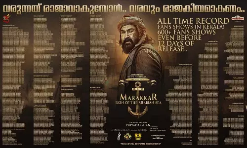 പുതിയ റെക്കോർഡ് തീർക്കാൻ മരക്കാർ; ഇതുവരെ തീരുമാനിച്ചത് 600 ലധികം ഫാൻസ് ഷോ