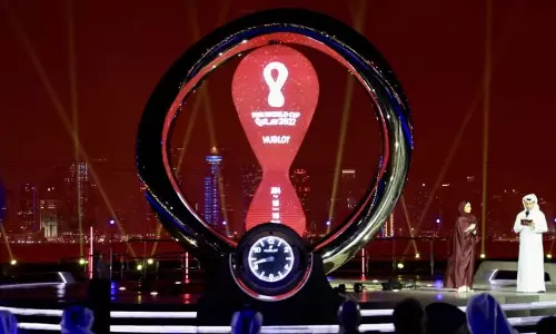 ഖത്തര്‍ ലോകകപ്പിന്‍റെ ഒരു വര്‍ഷ കൗണ്ട്ഡൗൺ ചടങ്ങുകള്‍ക്ക് ദോഹയില്‍ തുടക്കം