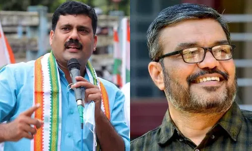  ബ്രിട്ടാസ് കെജി മാരാറെ വൈറ്റ് വാഷ് ചെയ്തപ്പോൾ സ്പീക്കർ ഏഷ്യൻപെയിന്റ് അടിച്ചു ഠാക്കൂറിനെ കളറാക്കി കൊടുത്തു - റിജില്‍ മാക്കുറ്റി