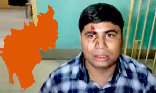 എന്‍റെ തലയിൽ നിന്നും രക്തമൊഴുകി, ഇനി ത്രിപുരയിലേക്കില്ല: ബിജെപി ആക്രമണത്തിനിരയായ മാധ്യമപ്രവർത്തകൻ