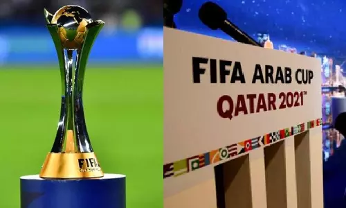 അറബ് കപ്പ് ടൂര്ണമെന്റ്; ടീമുകൾ ഖത്തറില് എത്തിത്തുടങ്ങി അറബ് കപ്പ് ടൂര്ണമെന്റ്; ടീമുകൾ ഖത്തറില് എത്തിത്തുടങ്ങി